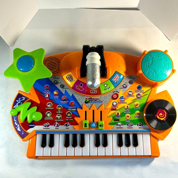 Record & Learn KidiStudio Vtech. Interactive Music Learning Toy piano keyboard - Picture 4 of 11